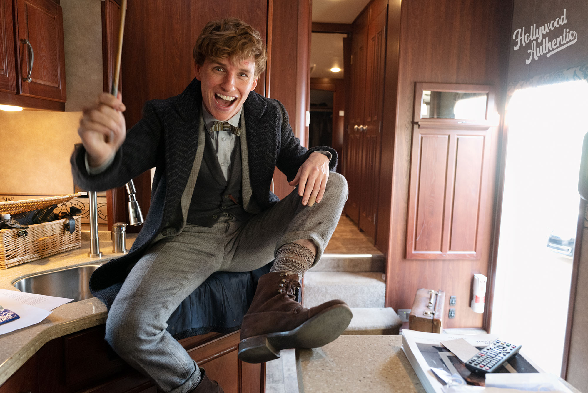 fantastic beasts, eddie redmayne, hollywood authentic, greg williams, greg williams photography