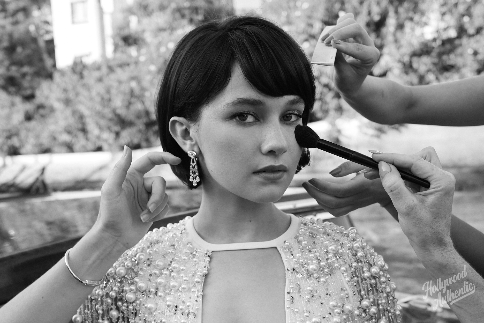 cailee spaeny, priscilla, venice film festival, venice dispatch, hollywood authentic, greg williams, bulgari, miu miu