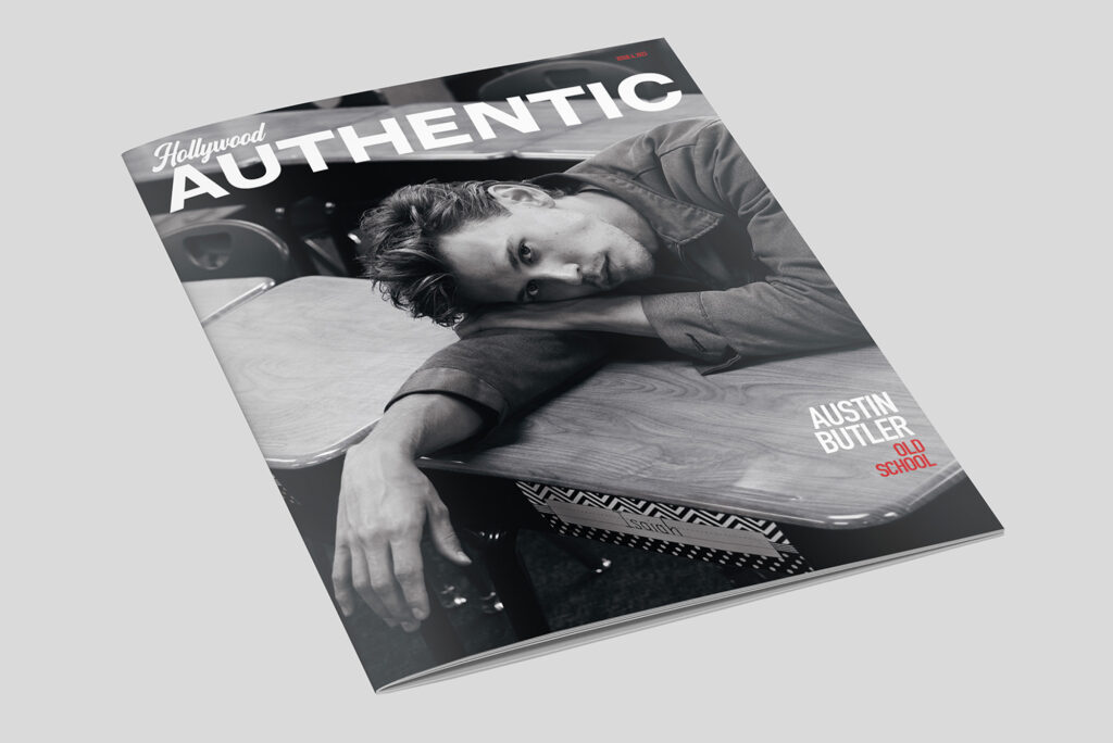 austin butler, the bikeriders, hollywood authentic, cover, issue 4, greg williams, greg williams photography