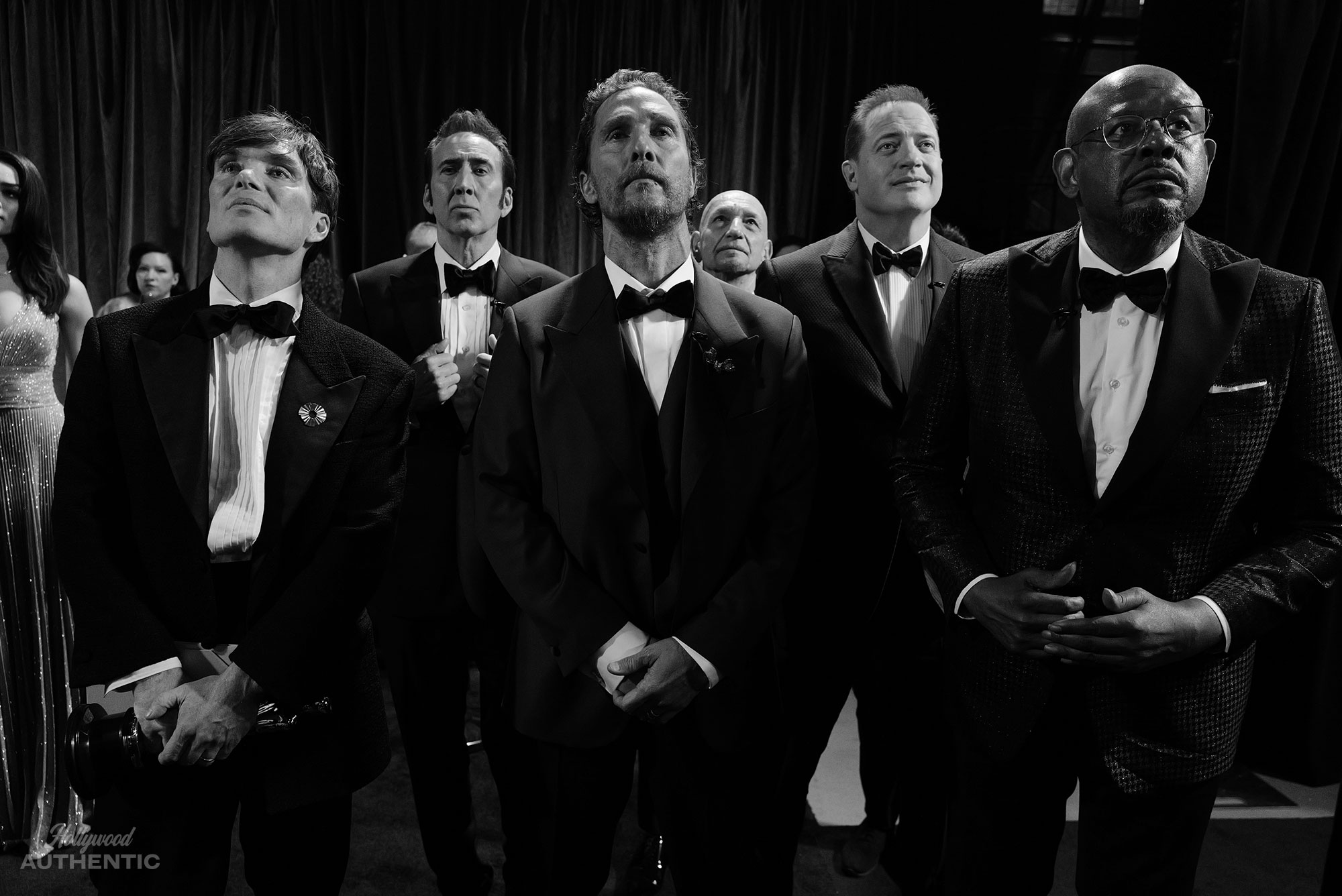 cillian murphy, nicolas cage, matthew mcconaughey, ben kingsley, brendan fraser, forest whitaker, oscars 2024, hollywood authentic, greg williams, oscars dispatch