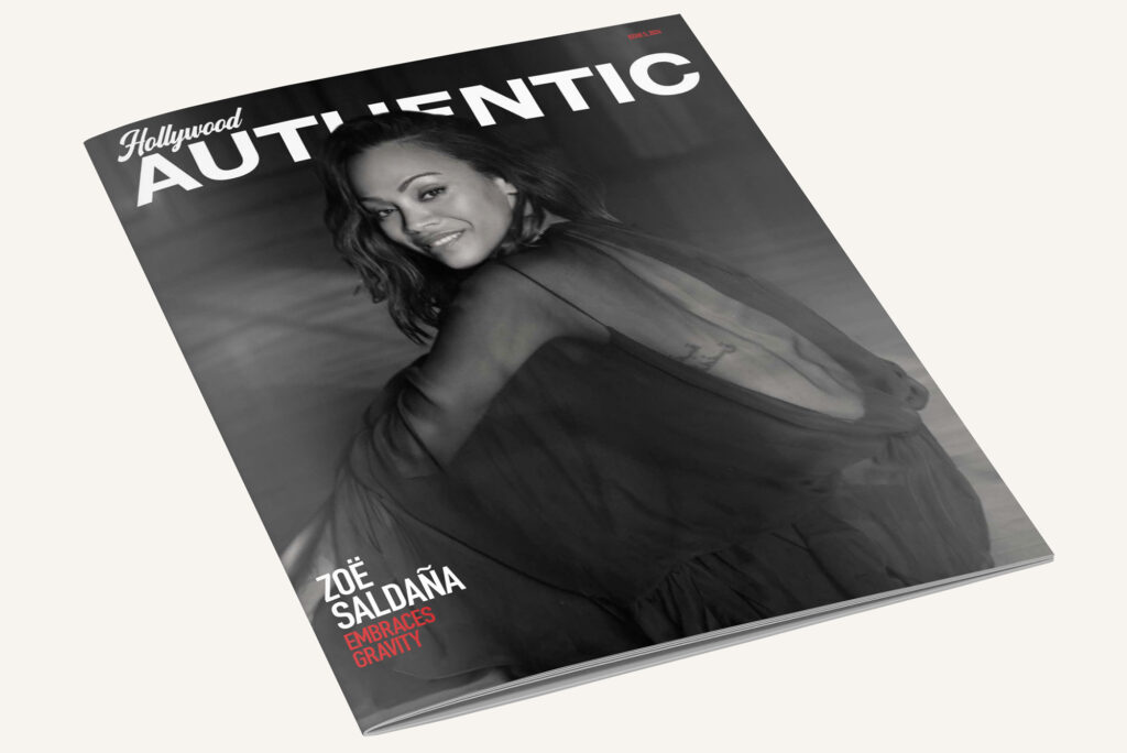 zoe saldana, emilia perez, hollywood authentic, cover, issue 5, greg williams, greg williams photography